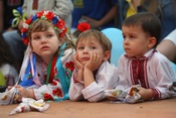 Bambini ucraini al Suq